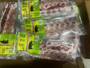 西班牙黑毛豬豬仔骨（500g）
